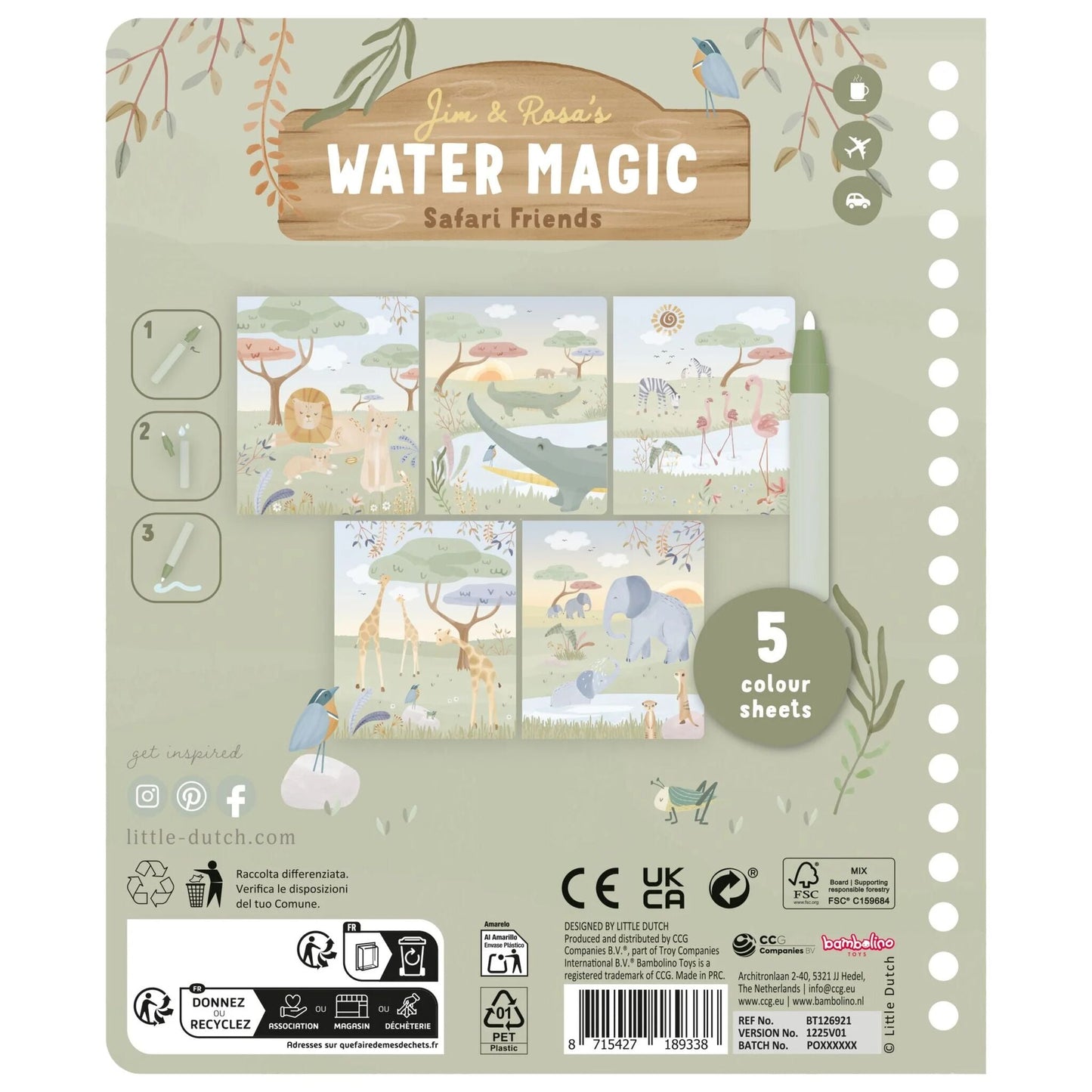 Water Coloring Book - Jim