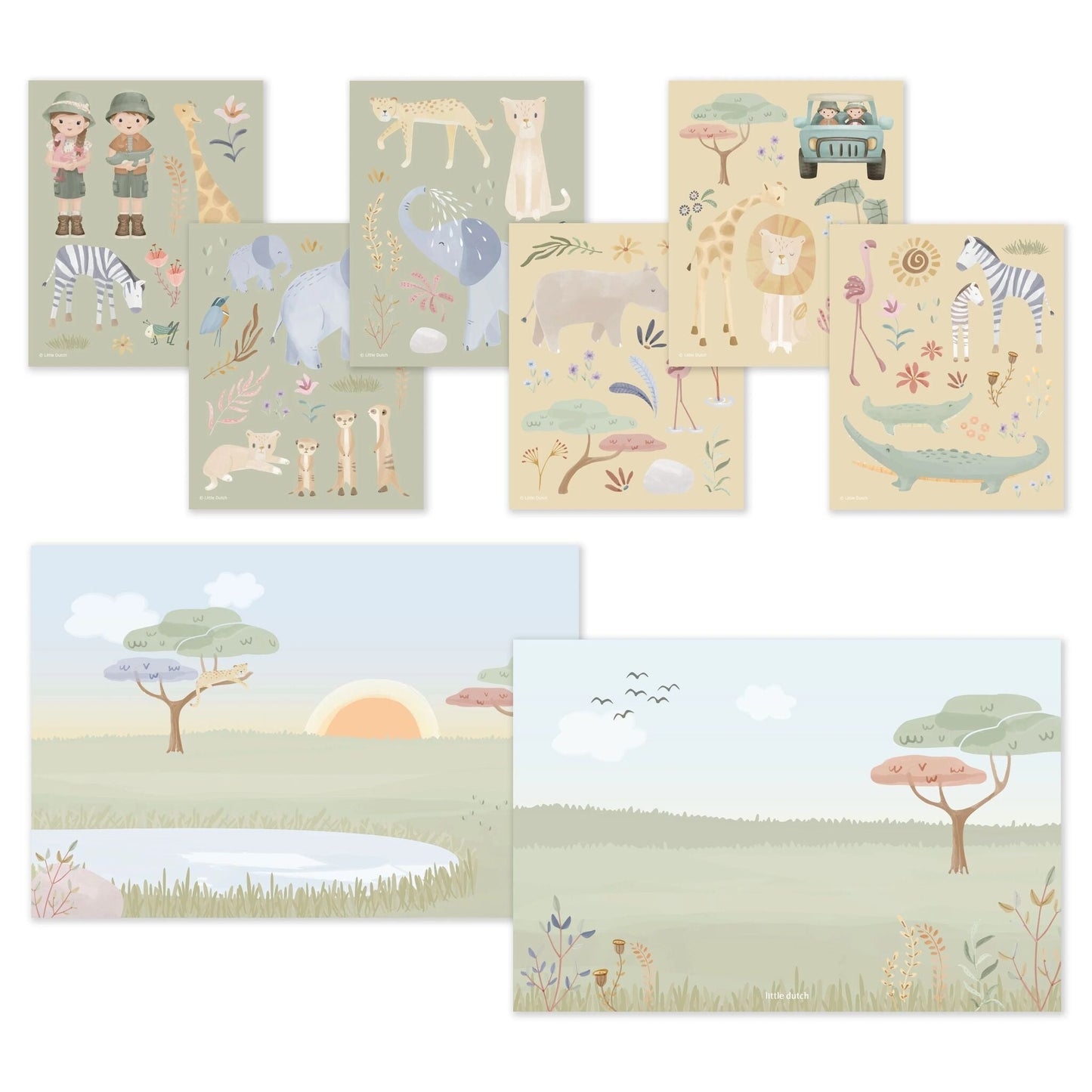 Sticker set - Jim and Rosa