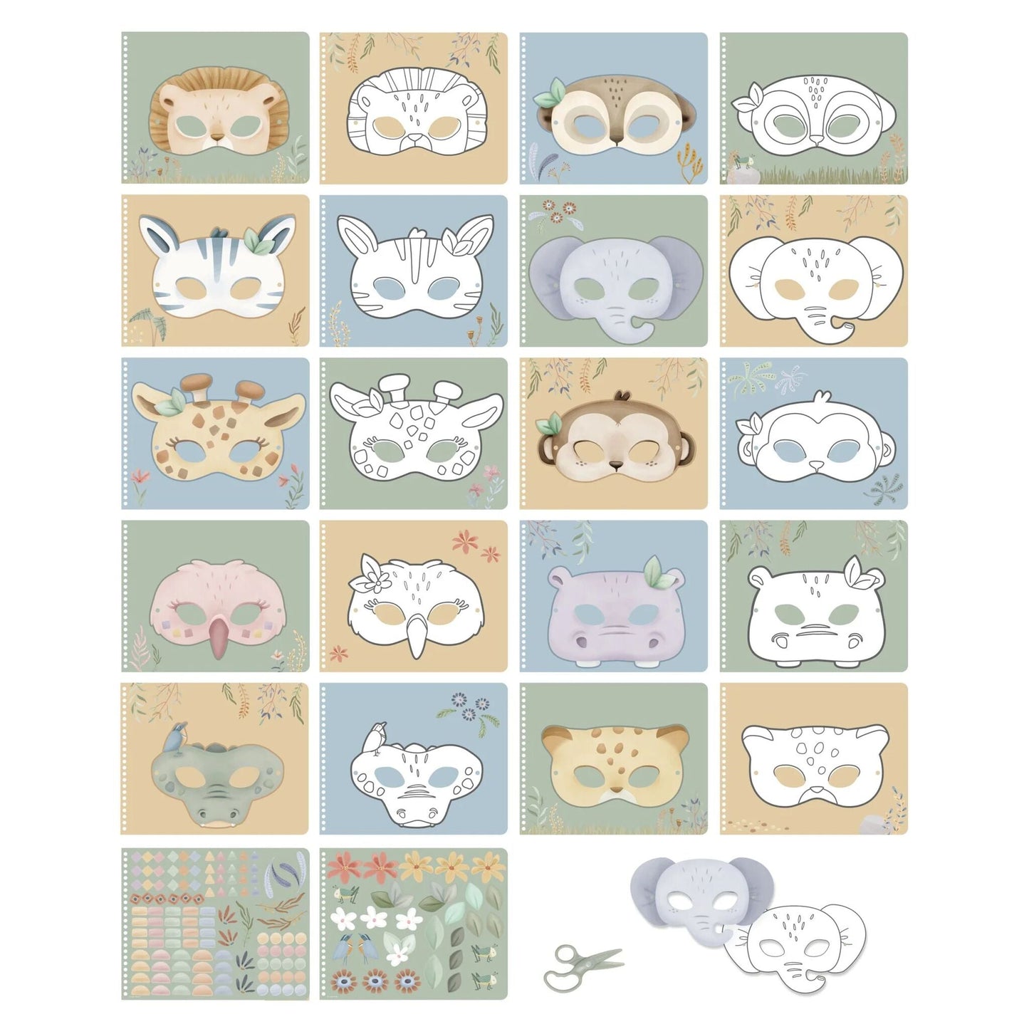 Making masks craft book - Jim
